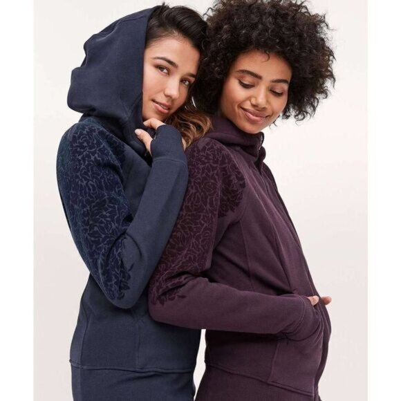 Lululemon Scuba Hoodie Light Cotton Fleece Size 6 - Picture 4 of 11